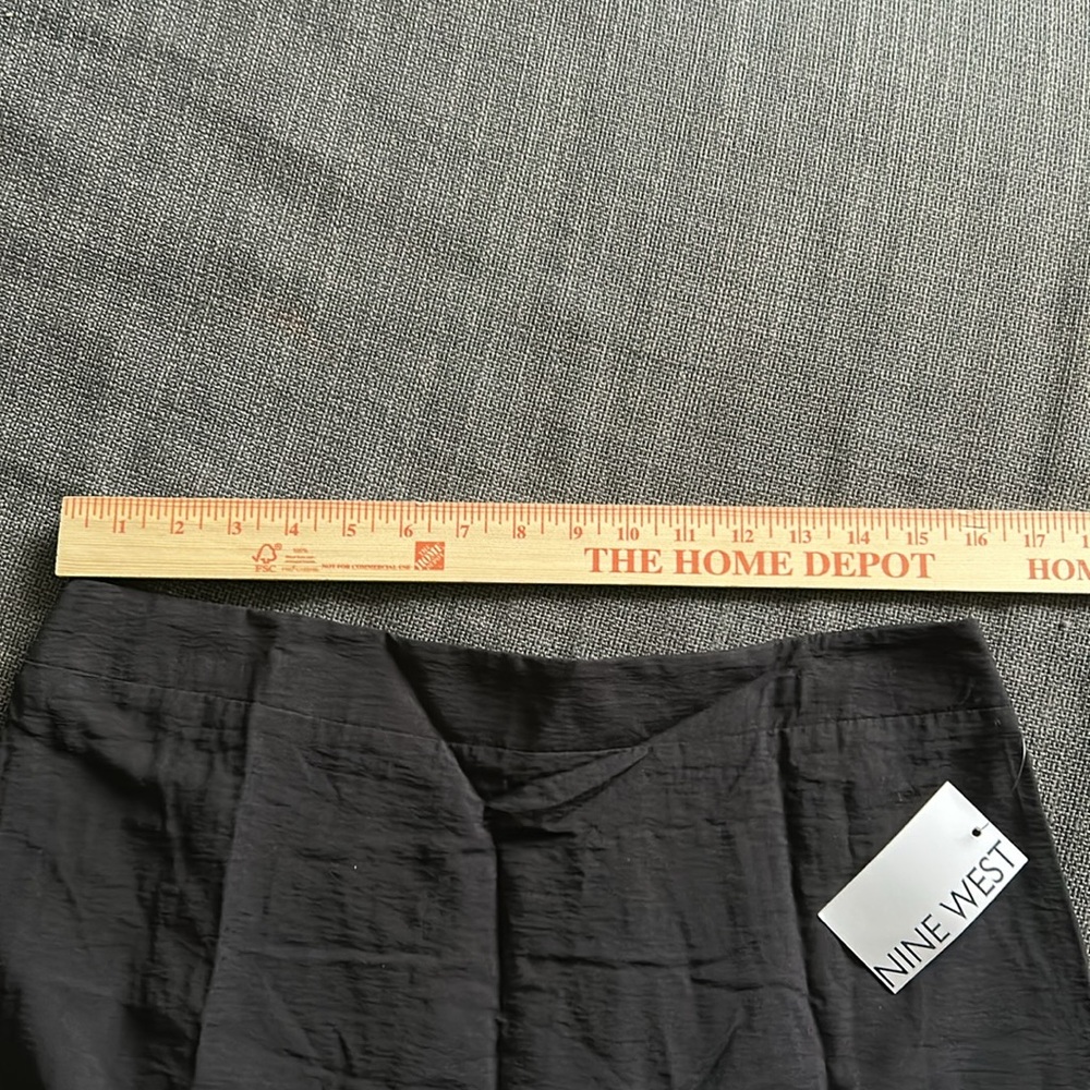 Nine West Black Skirt Large - Picture 4 of 6